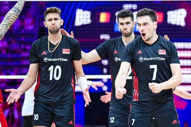 Volleyball. Men's Volleyball Nations League. Belgium - Turkiye. 28.06.2026