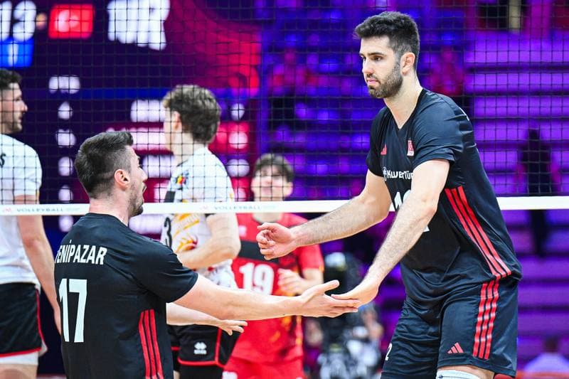 Volleyball. Men's Volleyball Nations League. Belgium - Turkiye. 28.06.2026
