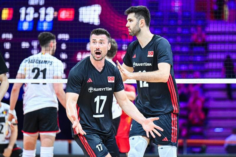 Volleyball. Men's Volleyball Nations League. Belgium - Turkiye. 28.06.2026