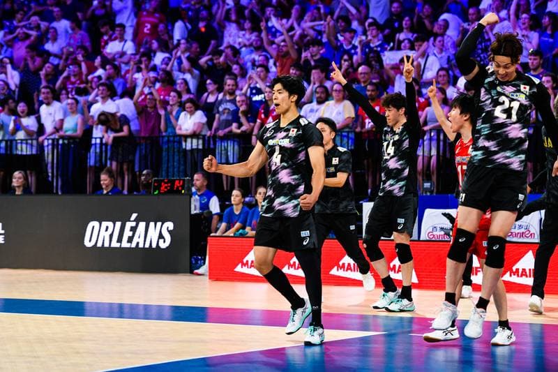 Volleyball. FIVB Volleyball Nations League. France - Japan. 28.06.2026