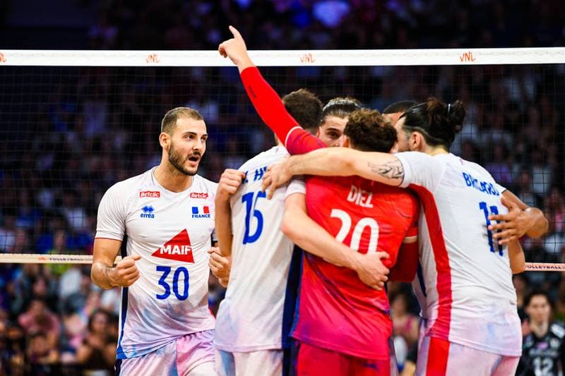 Volleyball. FIVB Volleyball Nations League. France - Japan. 28.06.2026