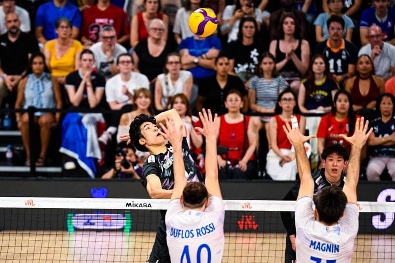 Volleyball. FIVB Volleyball Nations League. France - Japan. 28.06.2026