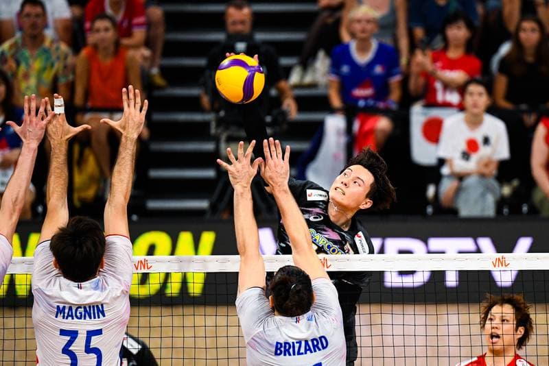 Volleyball. FIVB Volleyball Nations League. France - Japan. 28.06.2026