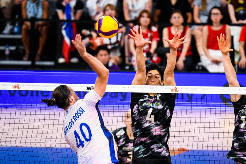 Volleyball. FIVB Volleyball Nations League. France - Japan. 28.06.2026