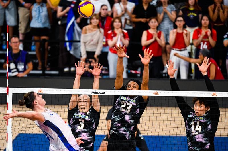 Volleyball. FIVB Volleyball Nations League. France - Japan. 28.06.2026
