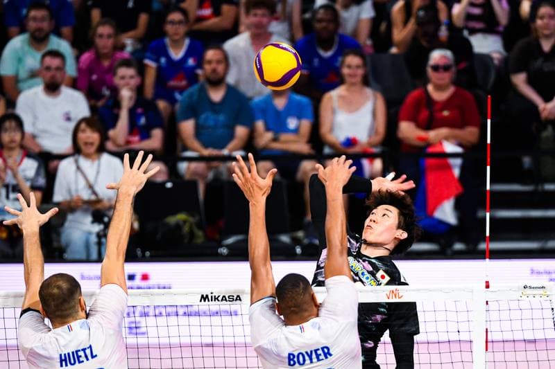 Volleyball. FIVB Volleyball Nations League. France - Japan. 28.06.2026