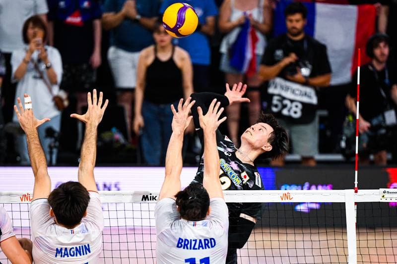 Volleyball. FIVB Volleyball Nations League. France - Japan. 28.06.2026