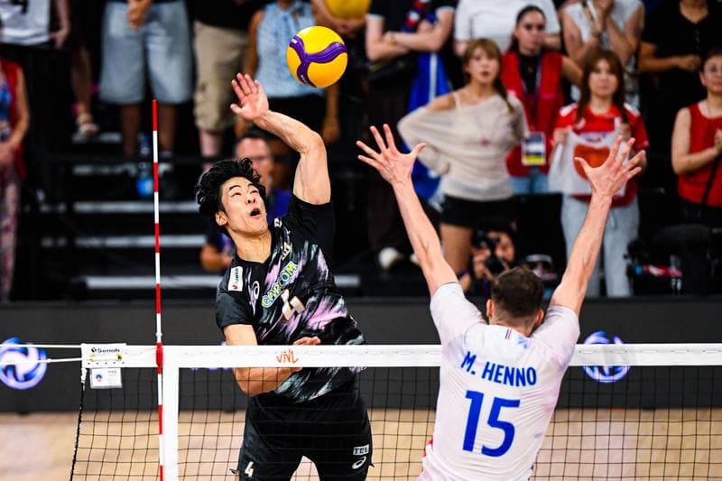 Volleyball. FIVB Volleyball Nations League. France - Japan. 28.06.2026