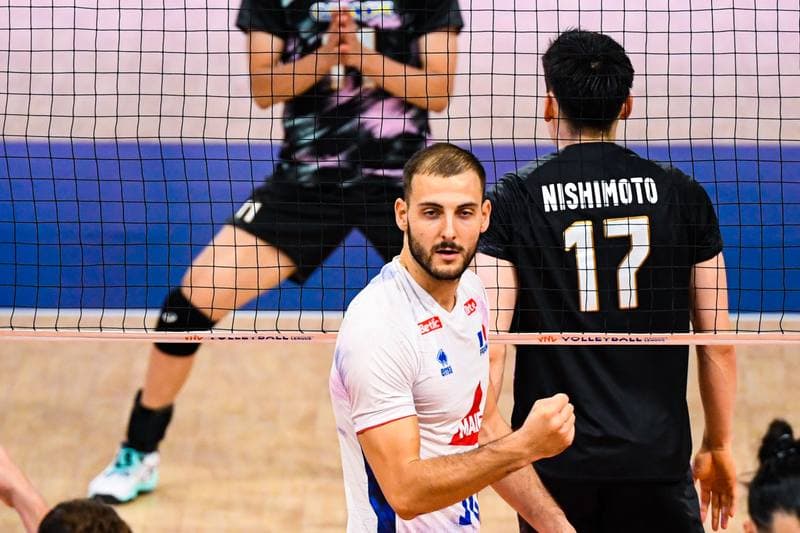 Volleyball. FIVB Volleyball Nations League. France - Japan. 28.06.2026