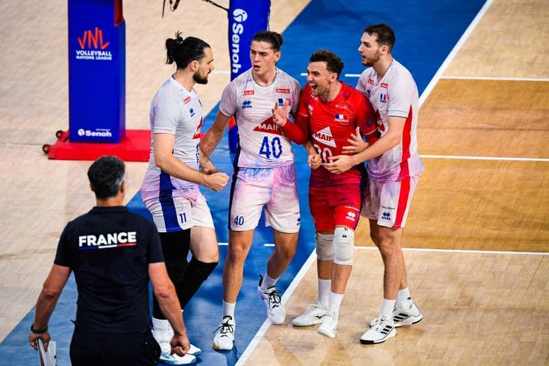 Volleyball. FIVB Volleyball Nations League. France - Japan. 28.06.2026