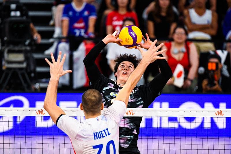 Volleyball. FIVB Volleyball Nations League. France - Japan. 28.06.2026