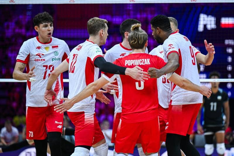 Volleyball. Men's Volleyball Nations League. Poland - Argentina. 28.06.2026