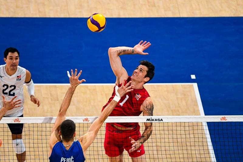 Volleyball. FIVB Volleyball Nations League. Serbia - United States of America. 28.06.2026