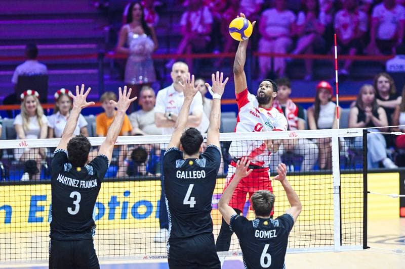 Volleyball. Men's Volleyball Nations League. Poland - Argentina. 28.06.2026