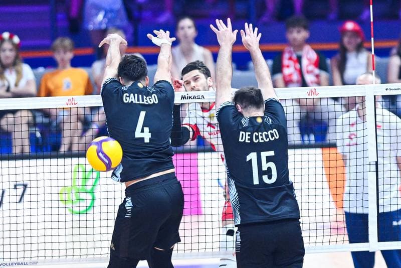 Volleyball. Men's Volleyball Nations League. Poland - Argentina. 28.06.2026
