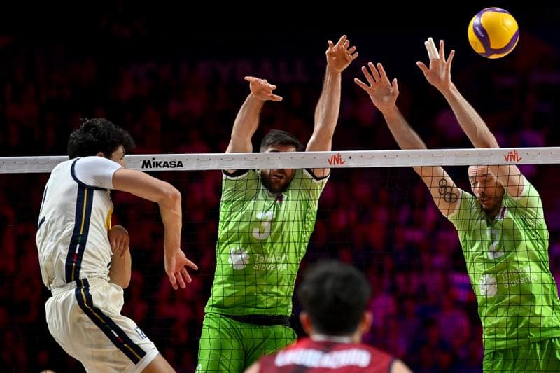 Volleyball. FIVB Volleyball Nations League. Slovenia - Italy. 28.06.2026