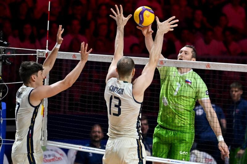 Volleyball. FIVB Volleyball Nations League. Slovenia - Italy. 28.06.2026