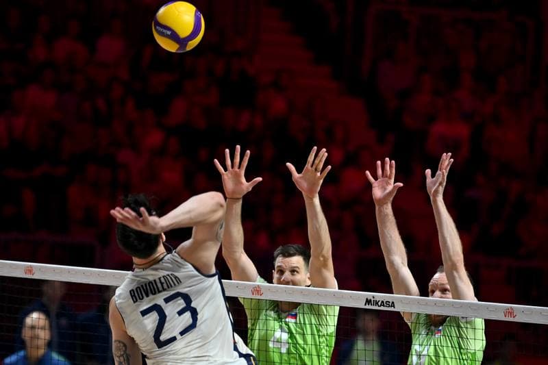 Volleyball. FIVB Volleyball Nations League. Slovenia - Italy. 28.06.2026