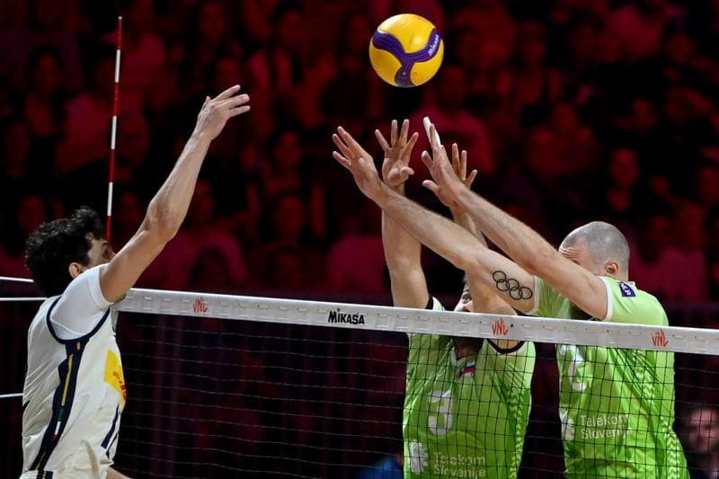 Volleyball. FIVB Volleyball Nations League. Slovenia - Italy. 28.06.2026