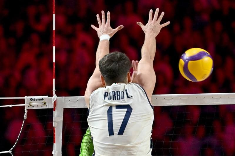 Volleyball. FIVB Volleyball Nations League. Slovenia - Italy. 28.06.2026