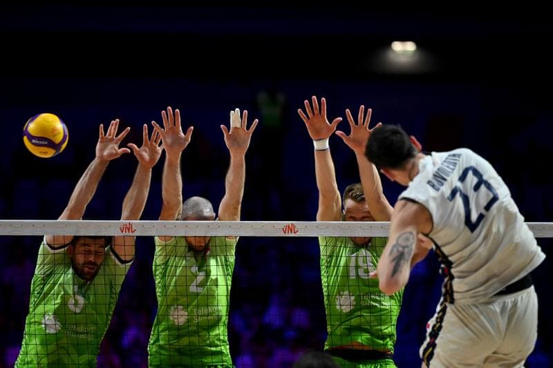 Volleyball. FIVB Volleyball Nations League. Slovenia - Italy. 28.06.2026