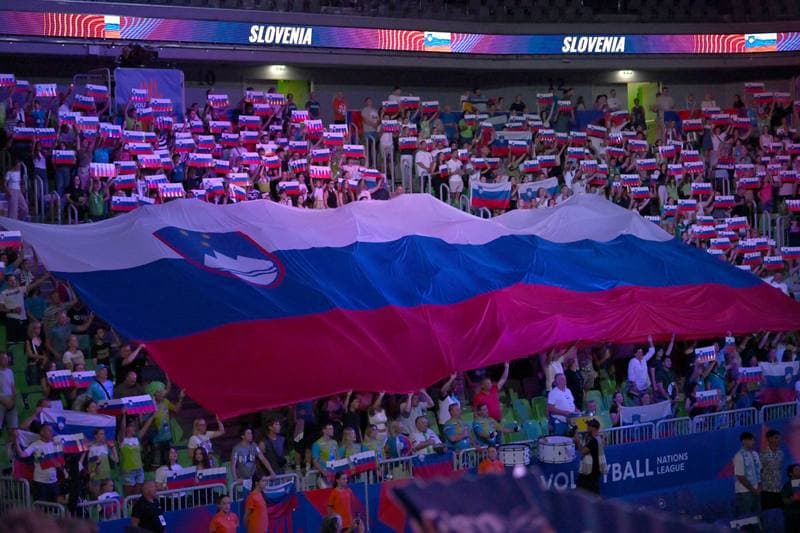 Volleyball. FIVB Volleyball Nations League. Slovenia - Italy. 28.06.2026