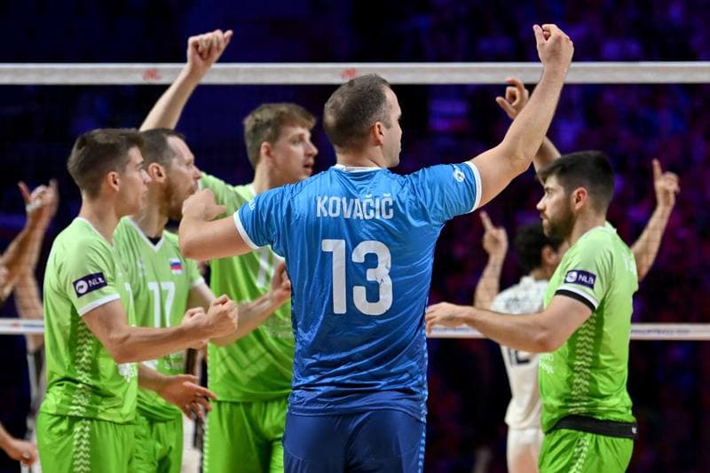 Volleyball. FIVB Volleyball Nations League. Slovenia - Italy. 28.06.2026