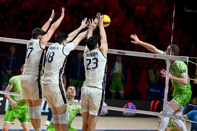 Volleyball. FIVB Volleyball Nations League. Slovenia - Italy. 28.06.2026