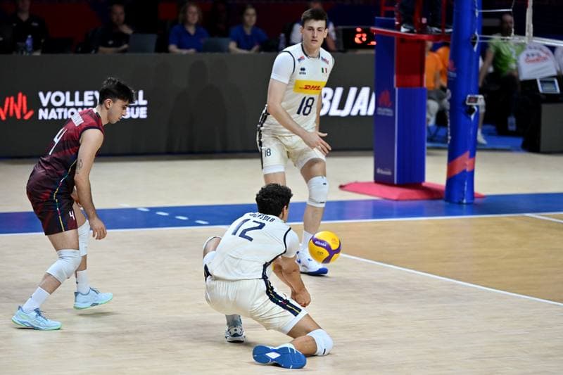 Volleyball. FIVB Volleyball Nations League. Slovenia - Italy. 28.06.2026