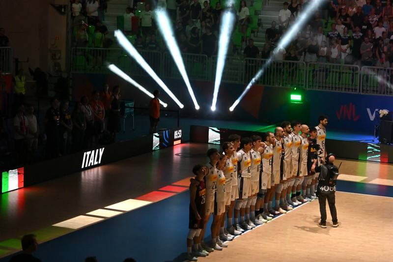 Volleyball. FIVB Volleyball Nations League. Slovenia - Italy. 28.06.2026