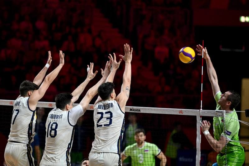 Volleyball. FIVB Volleyball Nations League. Slovenia - Italy. 28.06.2026