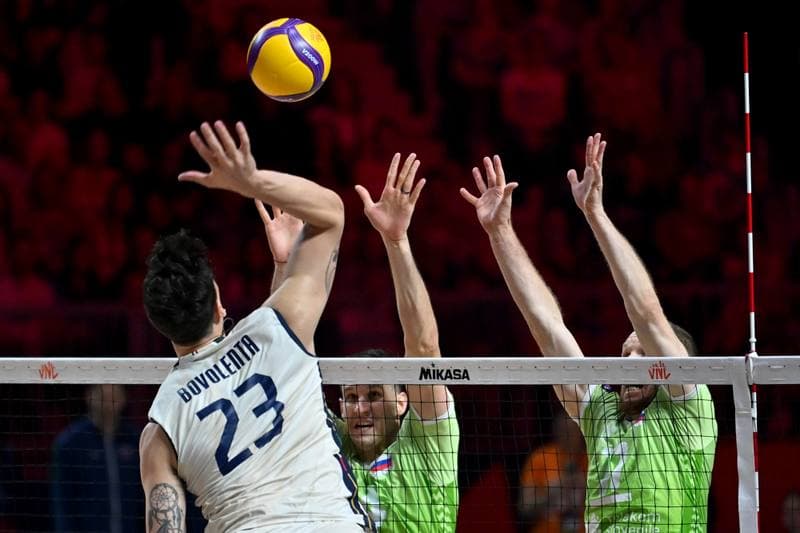 Volleyball. FIVB Volleyball Nations League. Slovenia - Italy. 28.06.2026