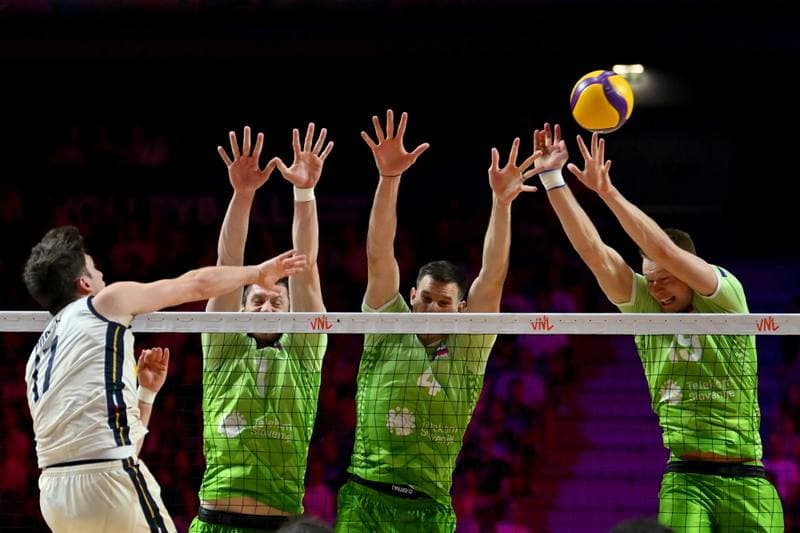 Volleyball. FIVB Volleyball Nations League. Slovenia - Italy. 28.06.2026
