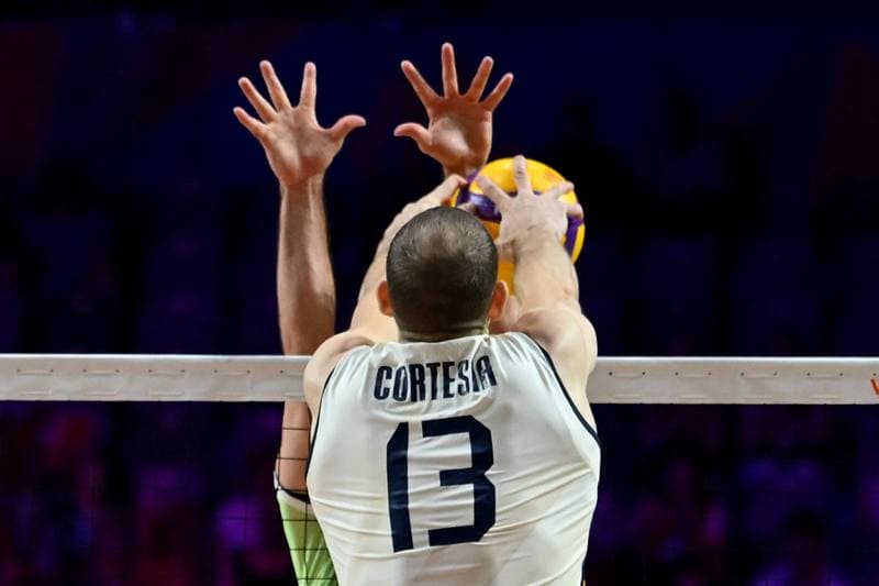 Volleyball. FIVB Volleyball Nations League. Slovenia - Italy. 28.06.2026