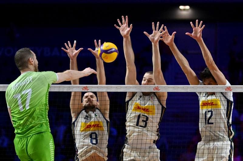 Volleyball. FIVB Volleyball Nations League. Slovenia - Italy. 28.06.2026