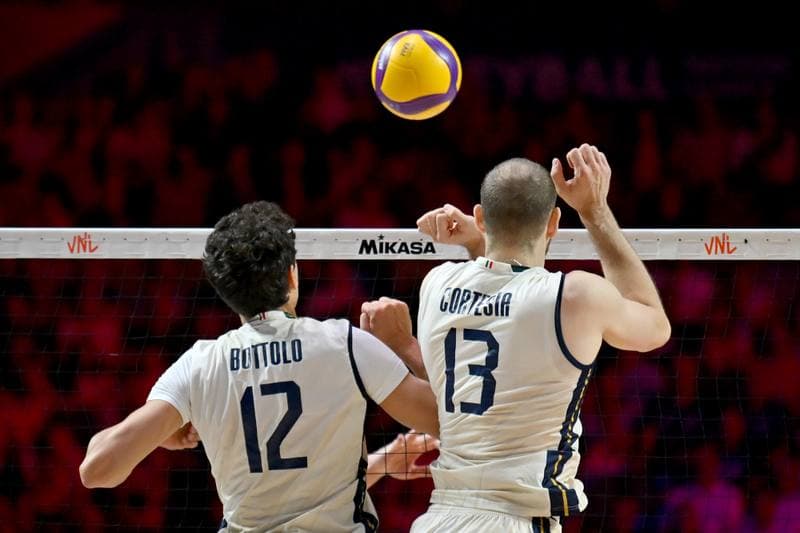 Volleyball. FIVB Volleyball Nations League. Slovenia - Italy. 28.06.2026