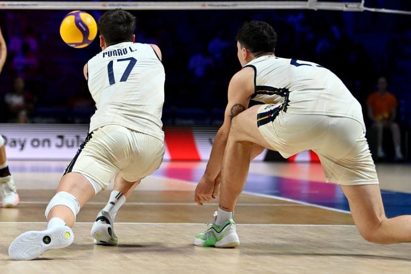 Volleyball. FIVB Volleyball Nations League. Slovenia - Italy. 28.06.2026