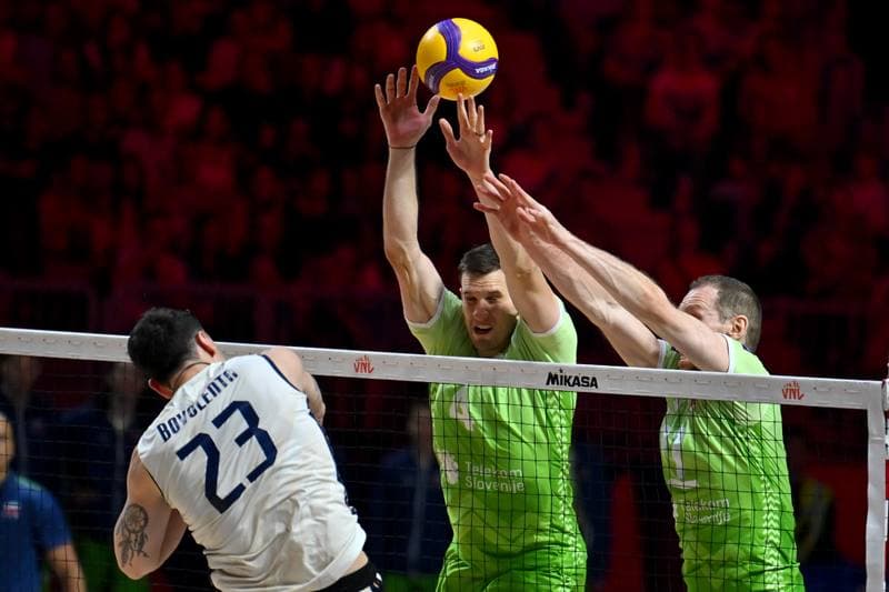 Volleyball. FIVB Volleyball Nations League. Slovenia - Italy. 28.06.2026