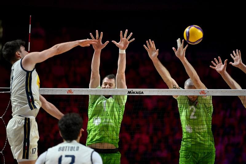 Volleyball. FIVB Volleyball Nations League. Slovenia - Italy. 28.06.2026