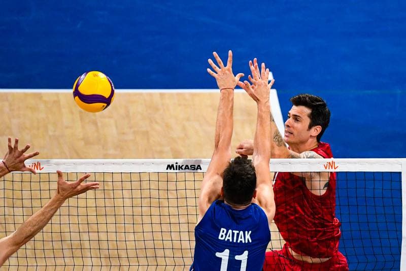 Volleyball. FIVB Volleyball Nations League. Serbia - United States of America. 28.06.2026