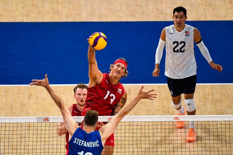Volleyball. FIVB Volleyball Nations League. Serbia - United States of America. 28.06.2026