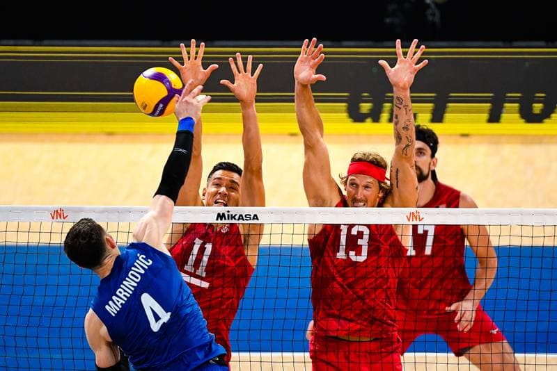 Volleyball. FIVB Volleyball Nations League. Serbia - United States of America. 28.06.2026