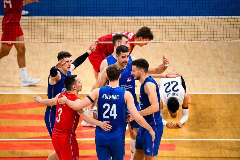 Volleyball. FIVB Volleyball Nations League. Serbia - United States of America. 28.06.2026