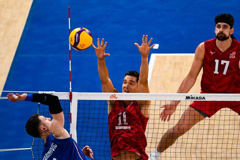 Volleyball. FIVB Volleyball Nations League. Serbia - United States of America. 28.06.2026