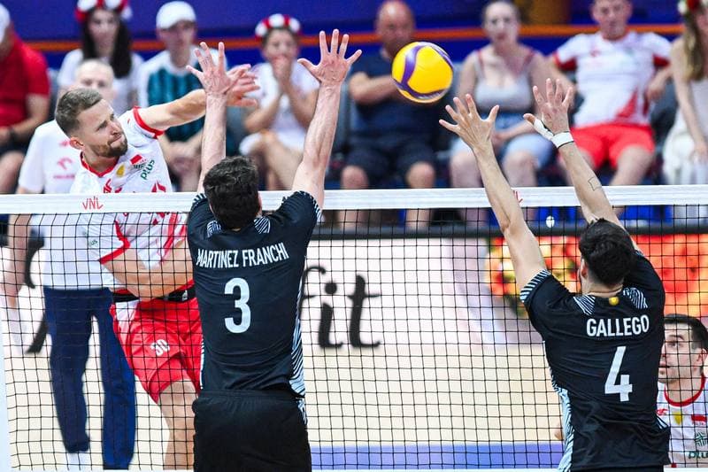 Volleyball. Men's Volleyball Nations League. Poland - Argentina. 28.06.2026