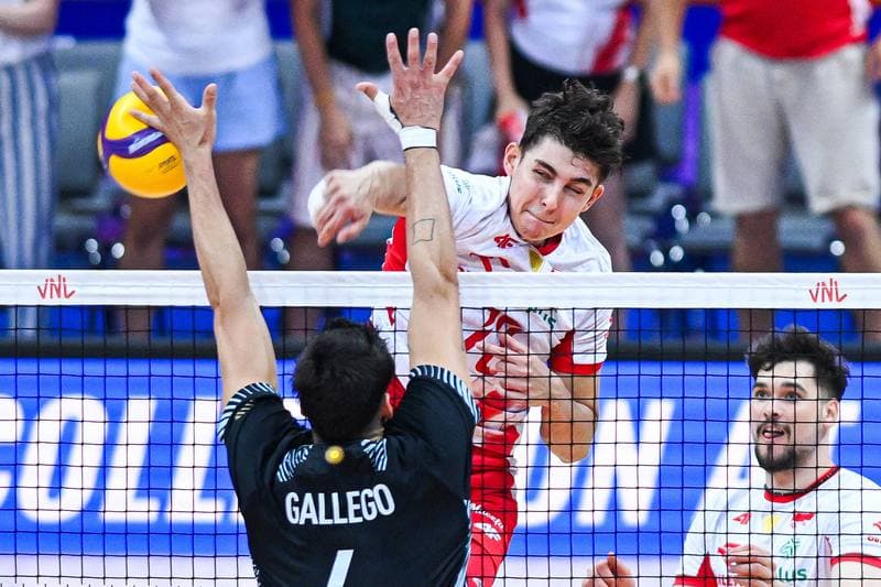 Volleyball. Men's Volleyball Nations League. Poland - Argentina. 28.06.2026