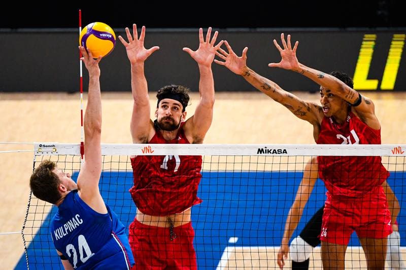 Volleyball. FIVB Volleyball Nations League. Serbia - United States of America. 28.06.2026
