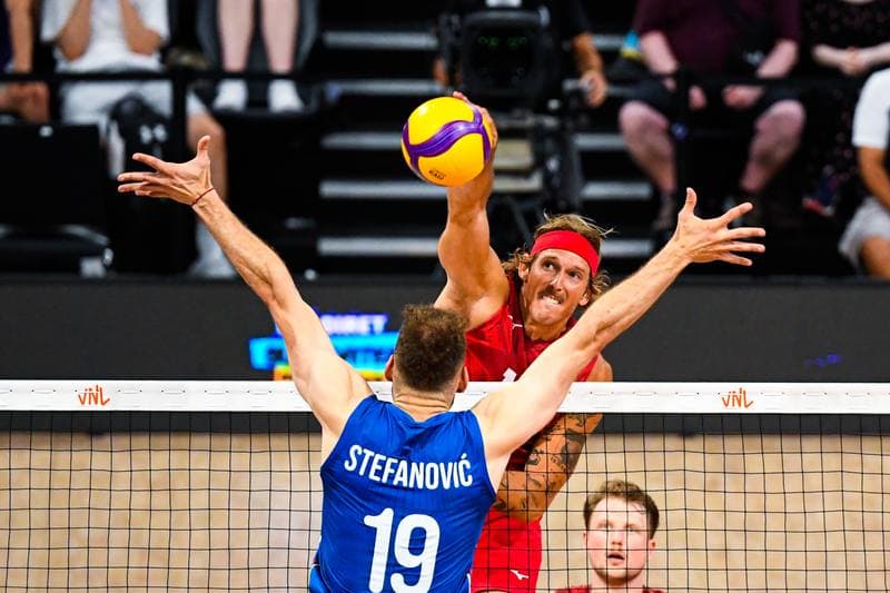 Volleyball. FIVB Volleyball Nations League. Serbia - United States of America. 28.06.2026