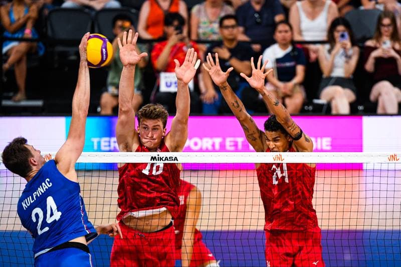 Volleyball. FIVB Volleyball Nations League. Serbia - United States of America. 28.06.2026