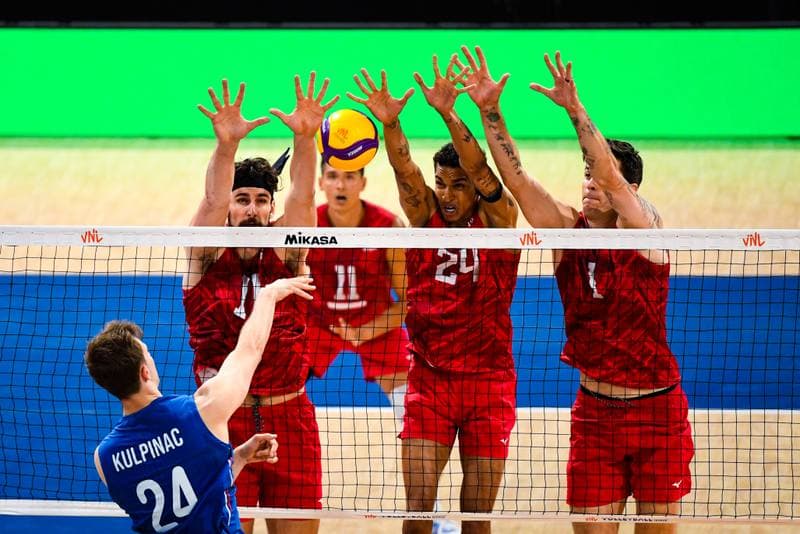 Volleyball. FIVB Volleyball Nations League. Serbia - United States of America. 28.06.2026